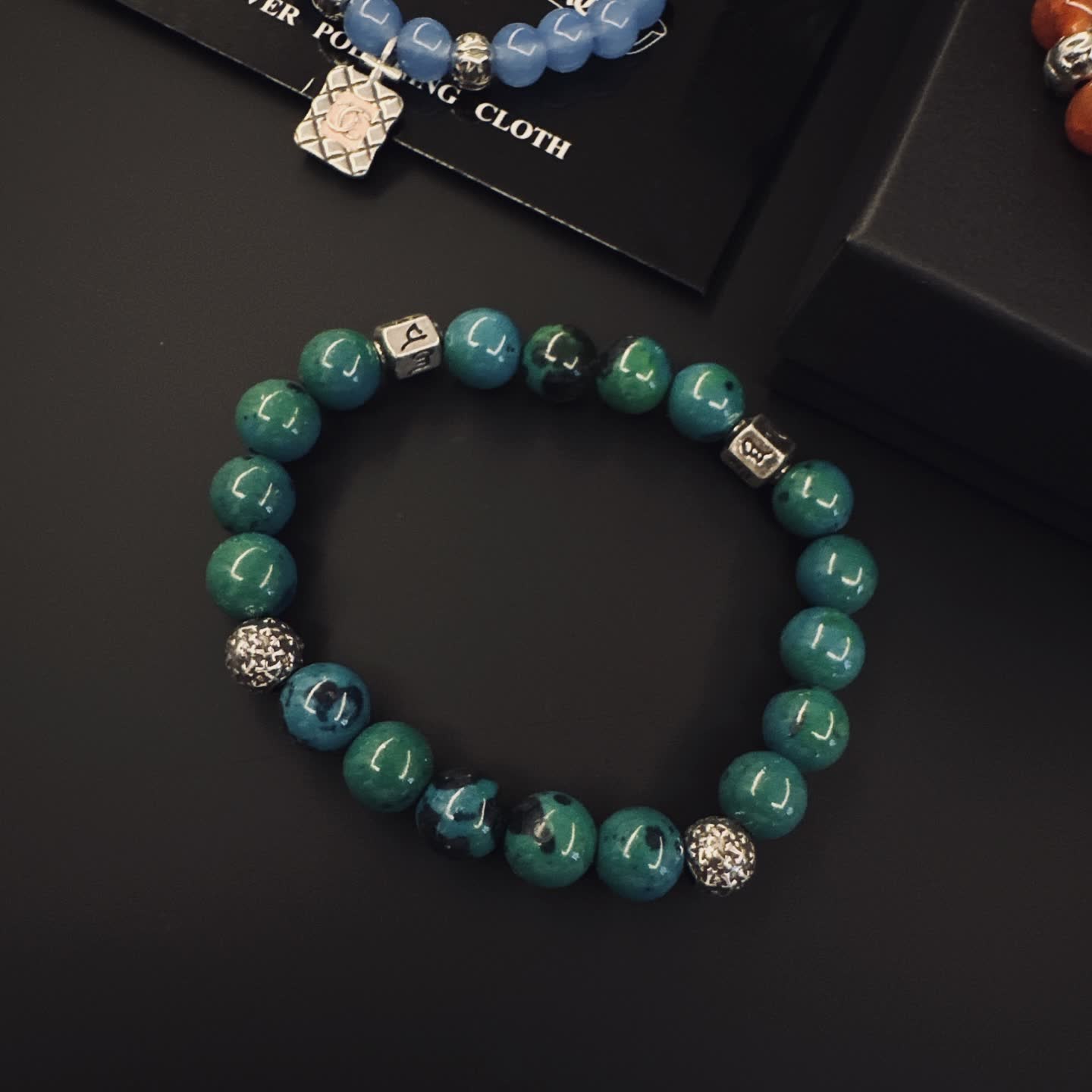 Chrome Hearts Beaded Bracelet Set
